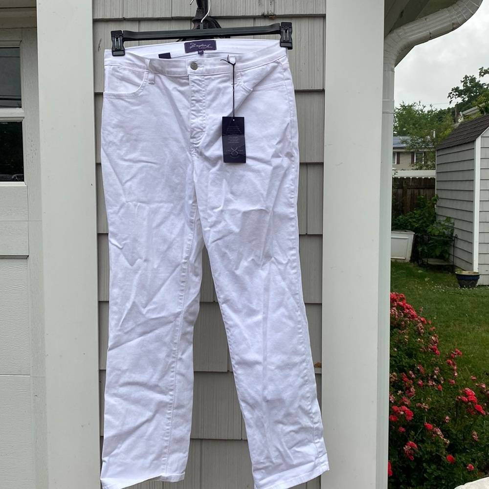 Not Your Daughter White Jeans NWT 12P